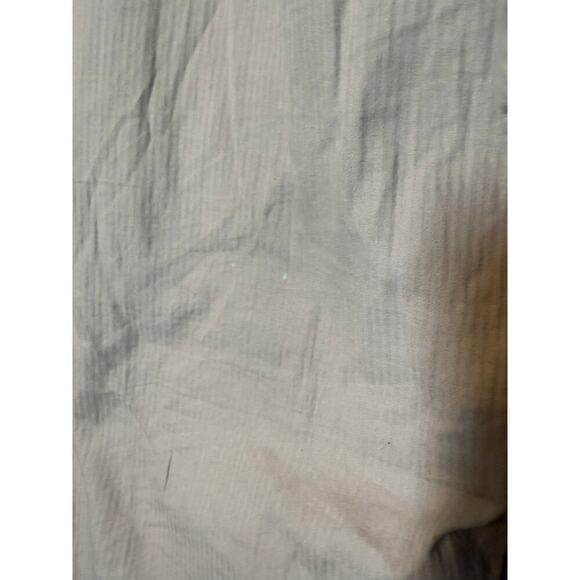 Nell Marthas Vineyard Womens Drawstring Tan S/M Relaxed Cotton Crop Pants - Picture 4 of 5